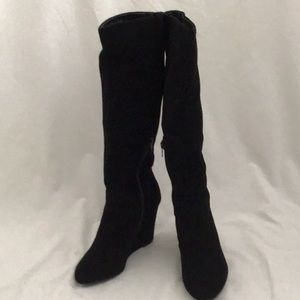 BCBG Handley suede boots
